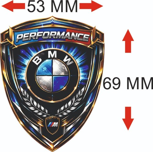 Bmw aufkleber 69mm x 53mm - bmw,