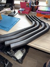 4Stück gepolsterte Wandhalterungen aus Metall mit Schaumgummipolster 25cm x37cm