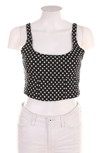 Zara crop top - zara, schwarz