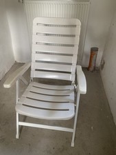 Org.JOY COMPANY Klappbarer Outdoor-Stuhl Sessel Armlehnen Garten Balkon Terrasse