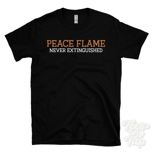 Peace flame never erloschen - never,