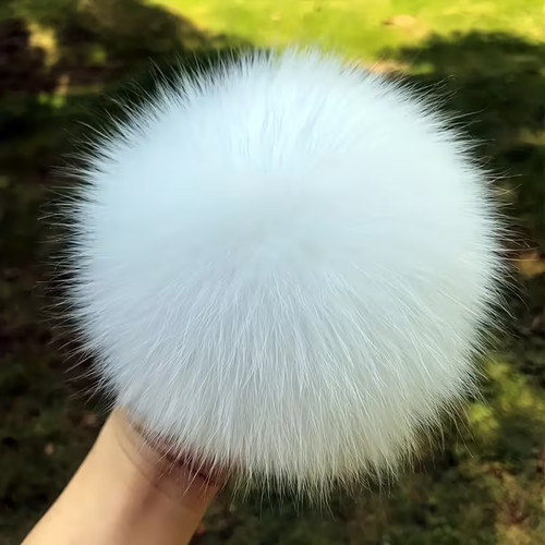 Pompon grösse flauschiger - grösse,