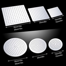 Kopfbrause Regendusche Regenbrause Brausekopf Duschkopf Bad Edelstahl poliert