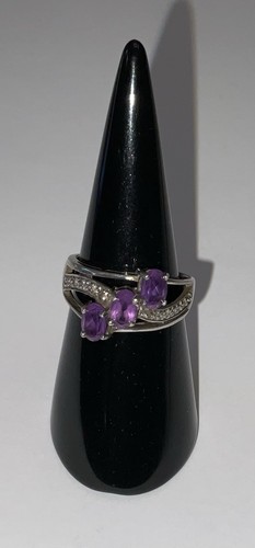 Ring 925 silber lila - ring,