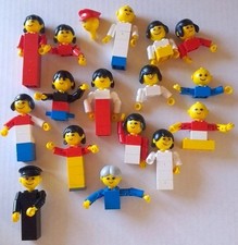 Lego Figuren Großkopffiguren Großkopf Vintage 1970er Konvolut