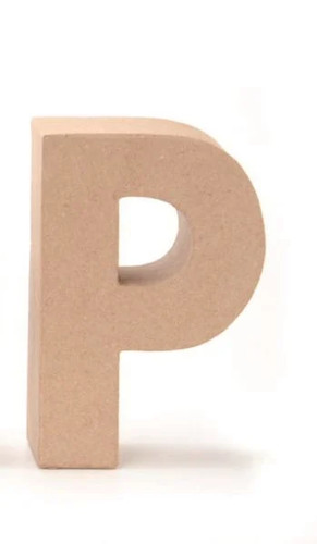 Glorex papp buchstabe 5 - papp-buchstabe, x