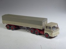 (YG-38) Wiking 60er Jahre Hanomag Henschel Pritschensattelzug, etwas gesupert