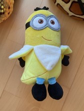 3 Plüschtiere Plüschfiguren - 1 Bananen Minion und 2 Schlangen