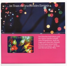 Telefonkarte "T-Card" Dt. Telekom  "Weihnachtskarte"