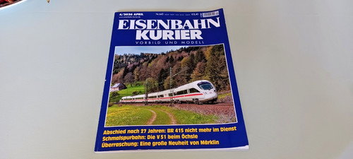 Eisenbahn kurier zeitschrift - eisenbahn,