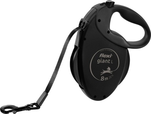 Flexi giant gurtleine black - gurtleine,