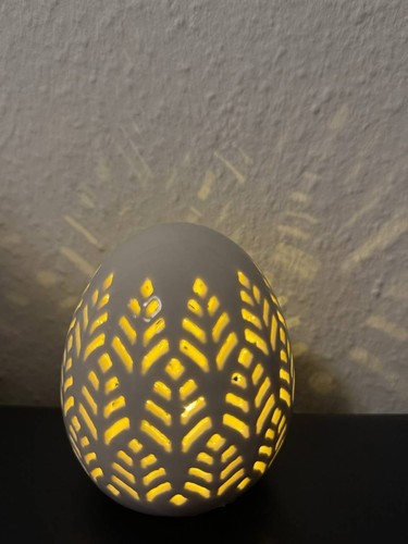 Led deko figur - ei, muster