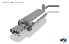  Sportauspuff VW Polo 6N 135x80 flachoval