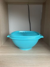 Tupperware Sonnenschüssel Schüssel Dose Vorrat Türkis 1,3 L Neu