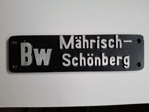 Schild lokschild bw - /,