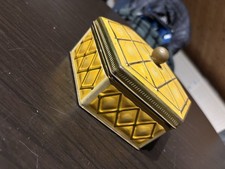 alte keksdose blech 6 eckig 15