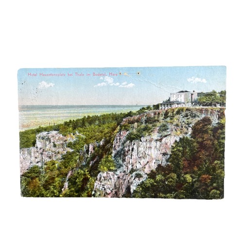 Postkarte thale bodetal - ak,