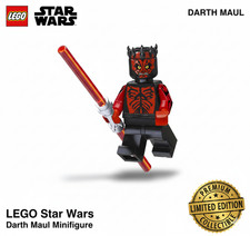 LEGO Star Wars Darth Maul Minifiguren | Limited Edition mit Doppelschwert