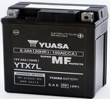 Yuasa YTX7L-BS  YTX7L  12V