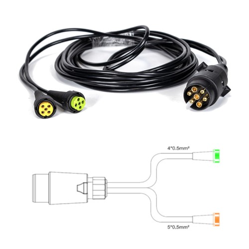 Kabelsatz stecker 7 - 3,5m,
