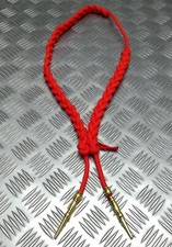 Aiguillette Offiziere Kleiderkordel für Zeremonien- & Paradeaufgaben Goldspitze Enden