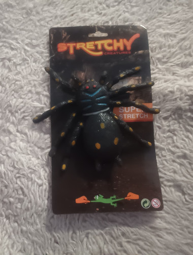 Spinne gummi scherzartikel - spinne,