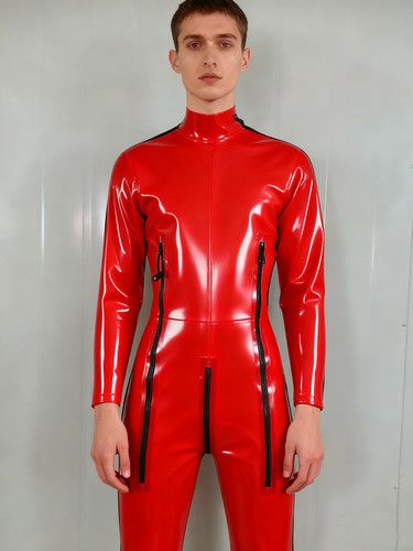 Latex catsuit rubber gummi - latex,