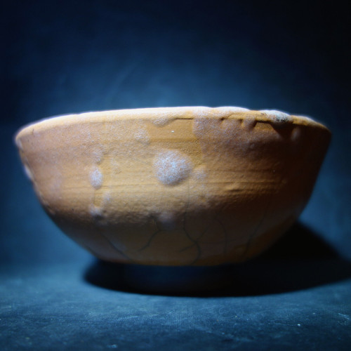 Feiner raku holzbrand chawan - feiner, holzbrand-chawan