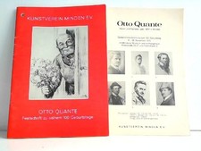 Otto Quante - Festschrift zu seinem 100. Geburtstage. Mit einem Werkverzeichnis.