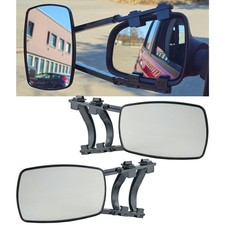 Caravanspiegel Set Wohnwagenspiegel Aufsetzspiegel Universal für Pkw und Bus