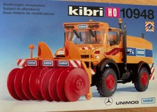 Kibri B 10948 Unimog m. Schmidt Schneefräse gebaut 1:87