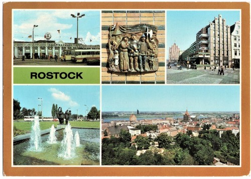 Alte rostock mehrbild - alte, ak