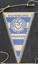 Alter MSV Duisburg Vintage Fußball Wimpel Deutscher Meister Pennant Fanion