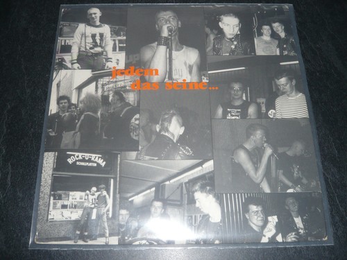 Cotzbrocken jedem punk lp - oi,