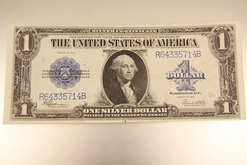 1923 one silver dollar - 1923,