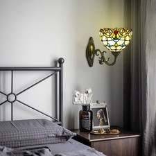 Tiffany Wandleuchte Glas