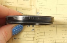 Cenei Filter 52mm  R 1,5 mit Nikon Aufbewahrungstasche