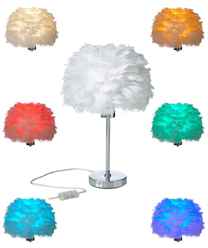 Led feder tischlampe - led,