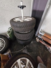 4 ALUTEC Alu Felgen 4 Loch Reifen 185/55R15  3,5-6mm 1 Felge Kratzer+Felgenbaum