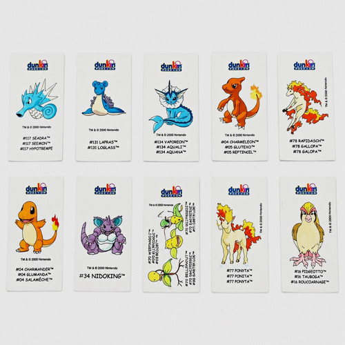 Dunkin pokémon sticker - dunkin',