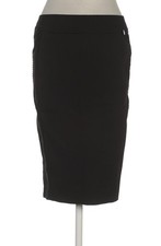 TWINSET Rock Damen Damenrock Gr. W29 Baumwolle Schwarz #f7pavm1