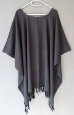 Tunika Bluse Shirt SCHWARZ UNI PLUS SIZE XXL 2XL 3XL 4XL 52 54 56 58 60 -UNI01