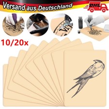 20Stück Tattoo Übungshaut