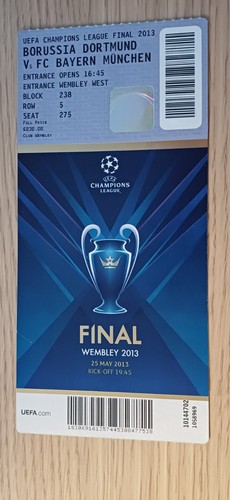 Mint ticket 2013 borussia - ticket,