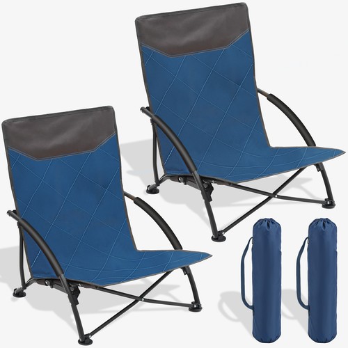 Strandstuhl faltbar - 2x,