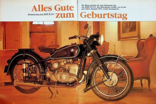 Motorrad classic 1036 bmw r - classic,