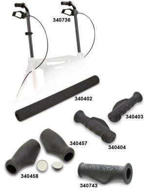Dietz handgriff für rollator - dietz,