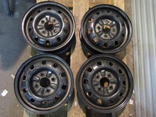 4 seltene Stahlfelgen Hyundai Coupe Lantra I und II Sonata III - 5,5Jx14 ET46