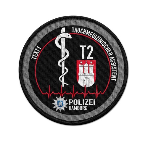 Patch 9cm personalisierbar