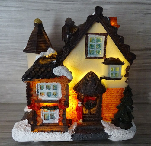 Haus weihnachtsdorf led - haus, weihnachtsdorf-led